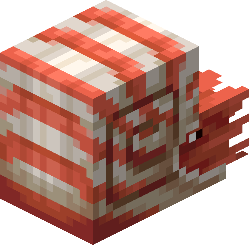 Nautilus (adult) Minecraft mob