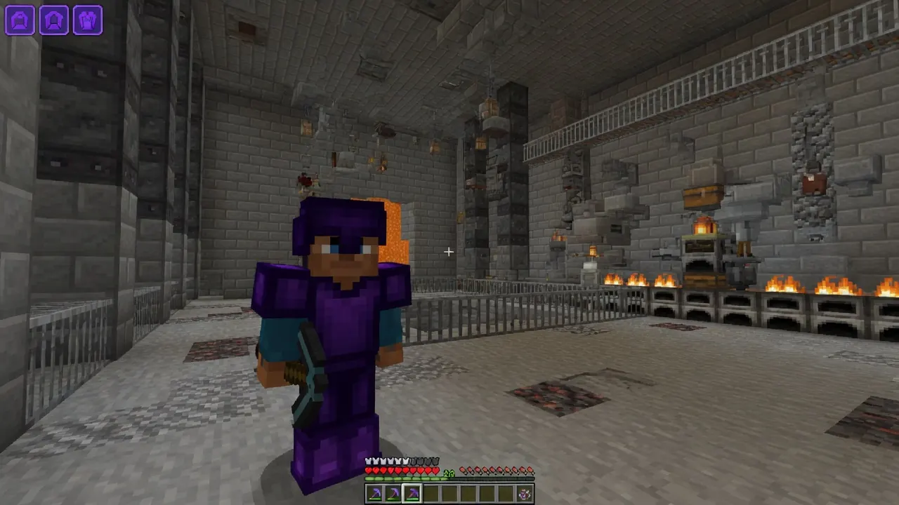 Mekanism Tools Refined Obsidian armor and paxel